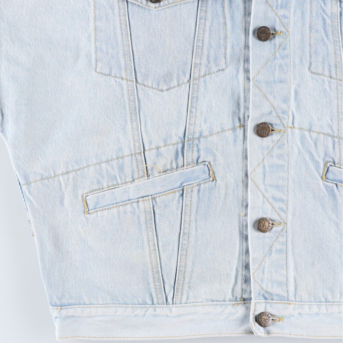 古着 80~90年代 ゲス Guess GEORGES MARCIANO デニムジャケット G