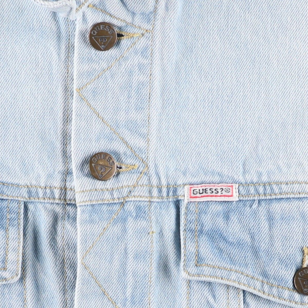 古着 80~90年代 ゲス Guess GEORGES MARCIANO デニムジャケット G