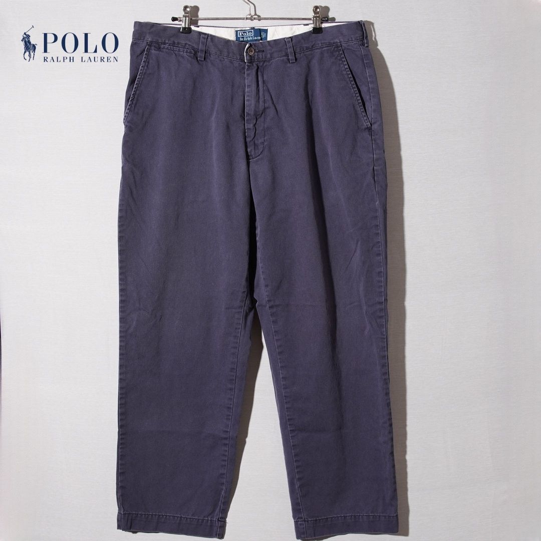 90s ポロラルフロレーン Polo by Ralph Lauren ポロチノ チノパン W36