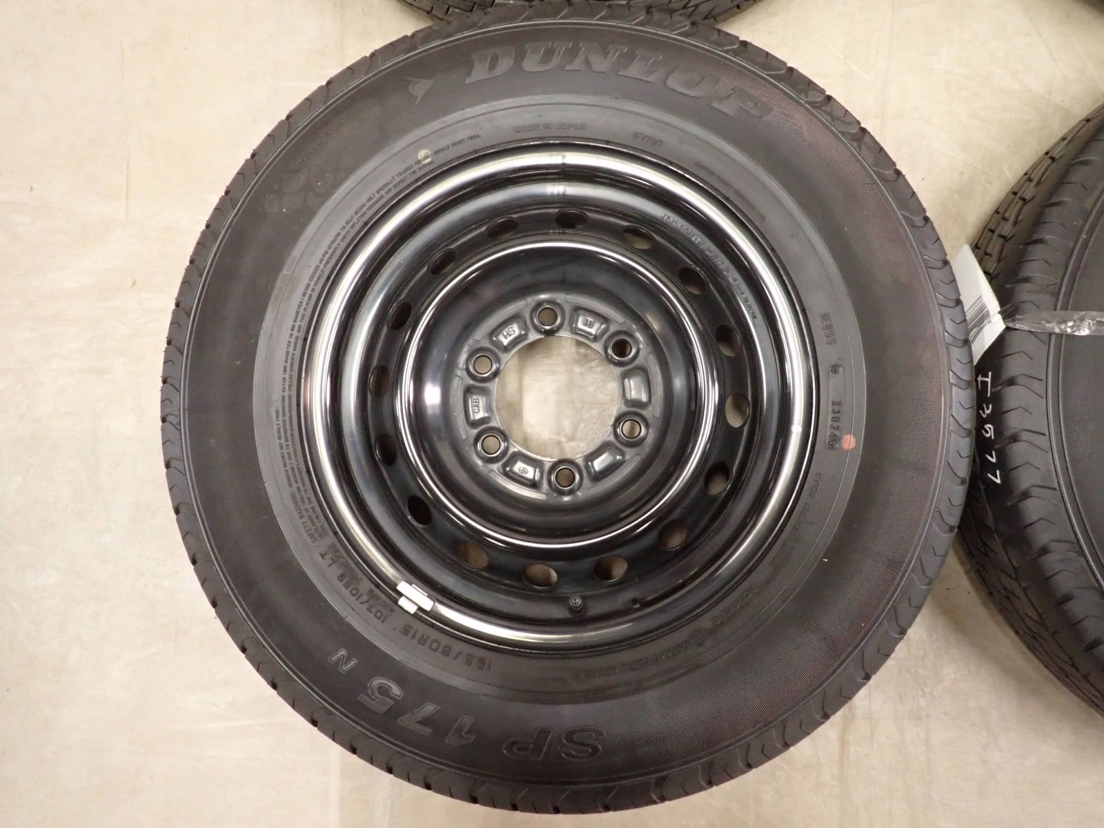 夏4本 会社宛 送料無料 195/80R15×6J 107/105 LT ダンロップ SP175N