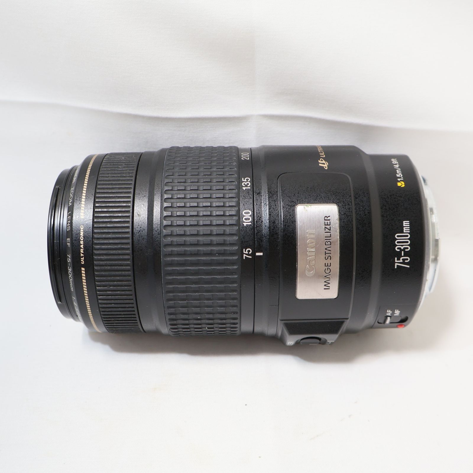 Canon ZOOM LENS EF 75-300mm 1:4-5.6 IS IMAGE STABILIZER オート