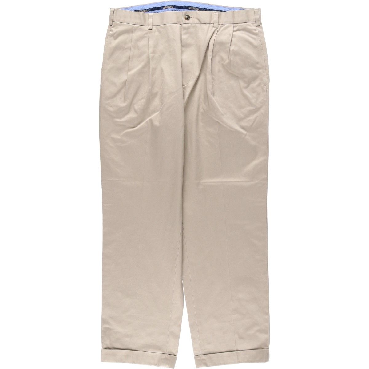 古着 ブルックスブラザーズ Brooks Brothers ADVANTAGE CHINO ELLIOT ツータック チノパンツ メンズw36相当/eaa634920