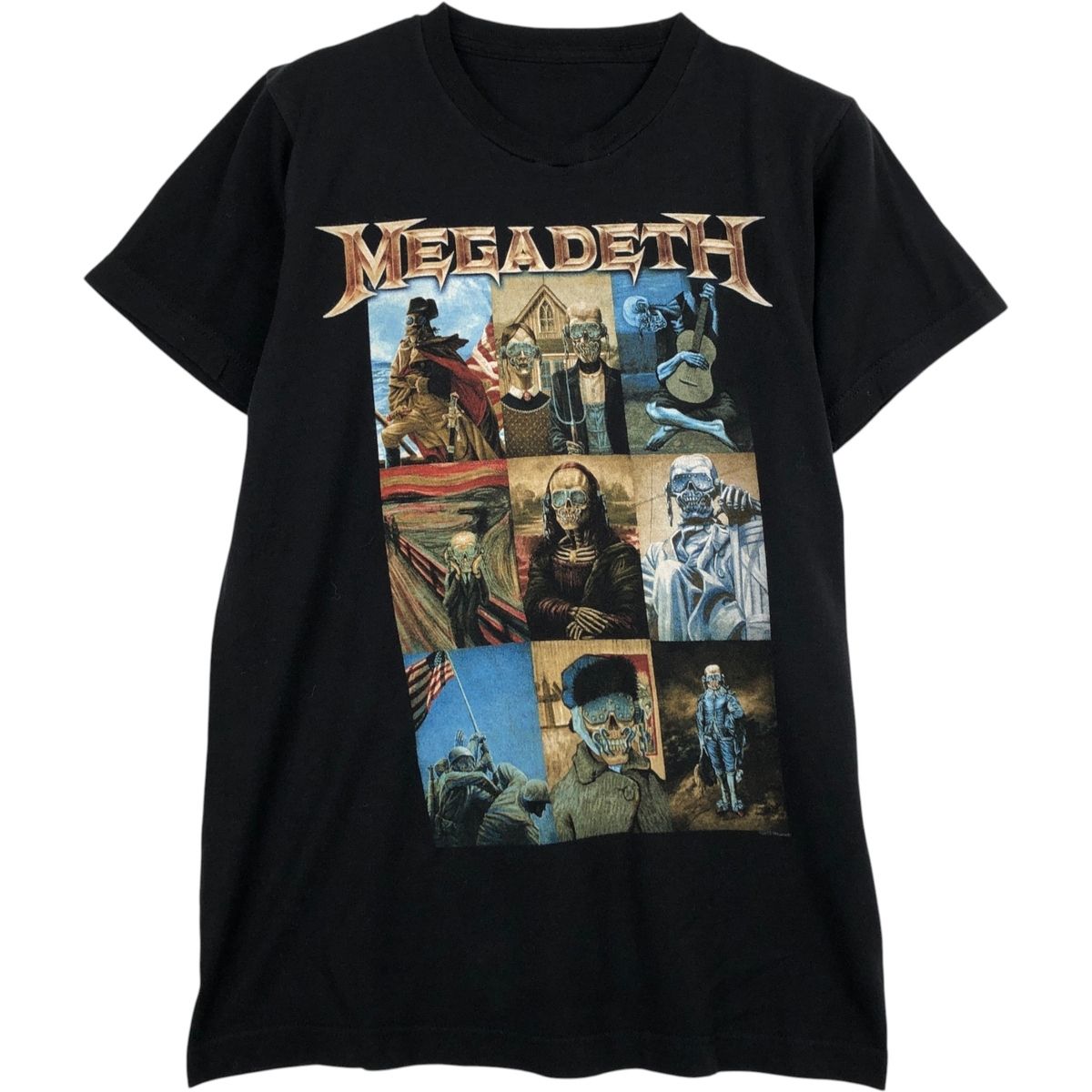 【レア】スレイヤー × メガデス 2010s ツアーTシャツ バンT 古着 古着 00年代 デルタ DELTA MEGADETH メガデス バンドTシャツ バンT