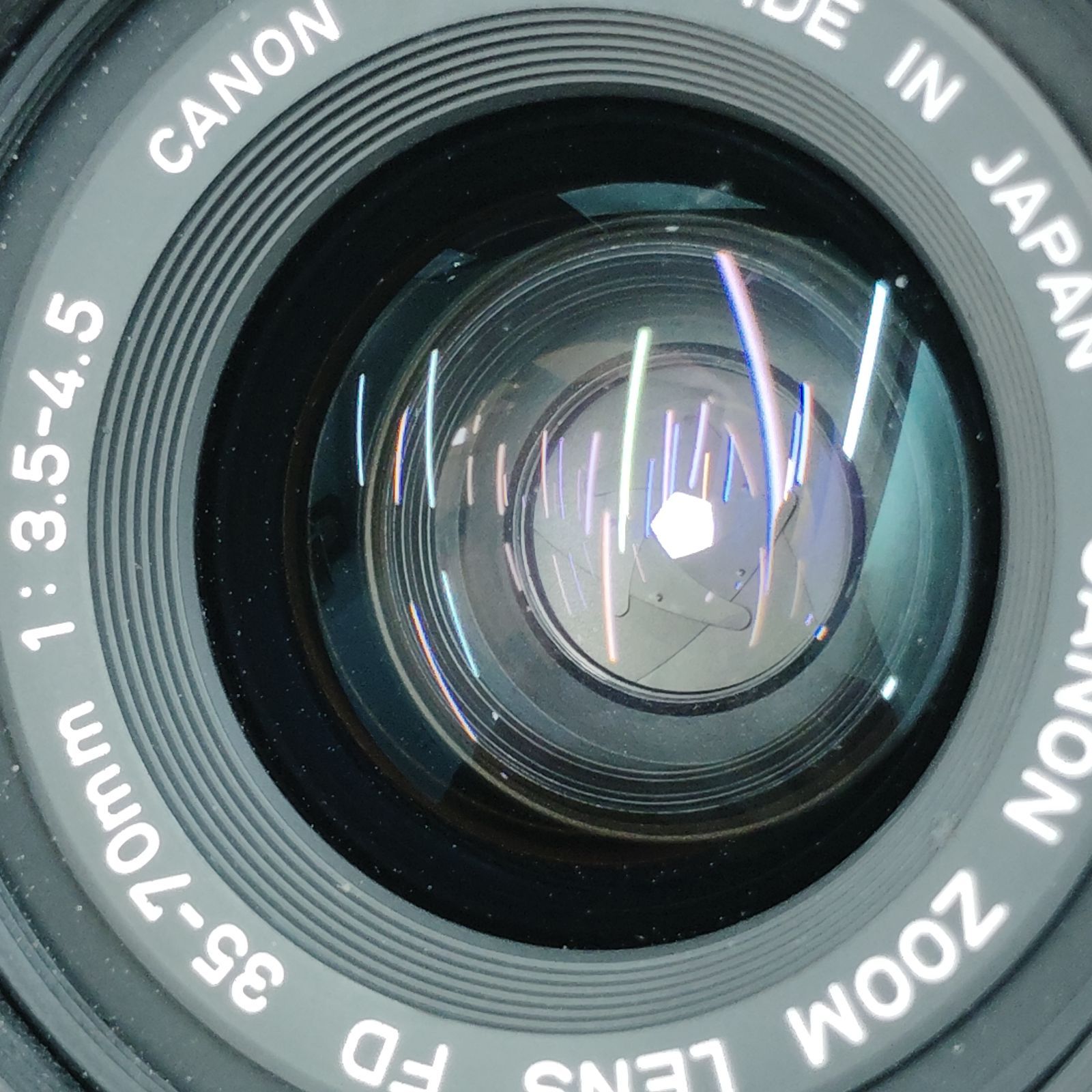 F260420-6】 Canon AE-1 PROGRAM ZOOM LENS FD 35-70mm F3.5-4.5