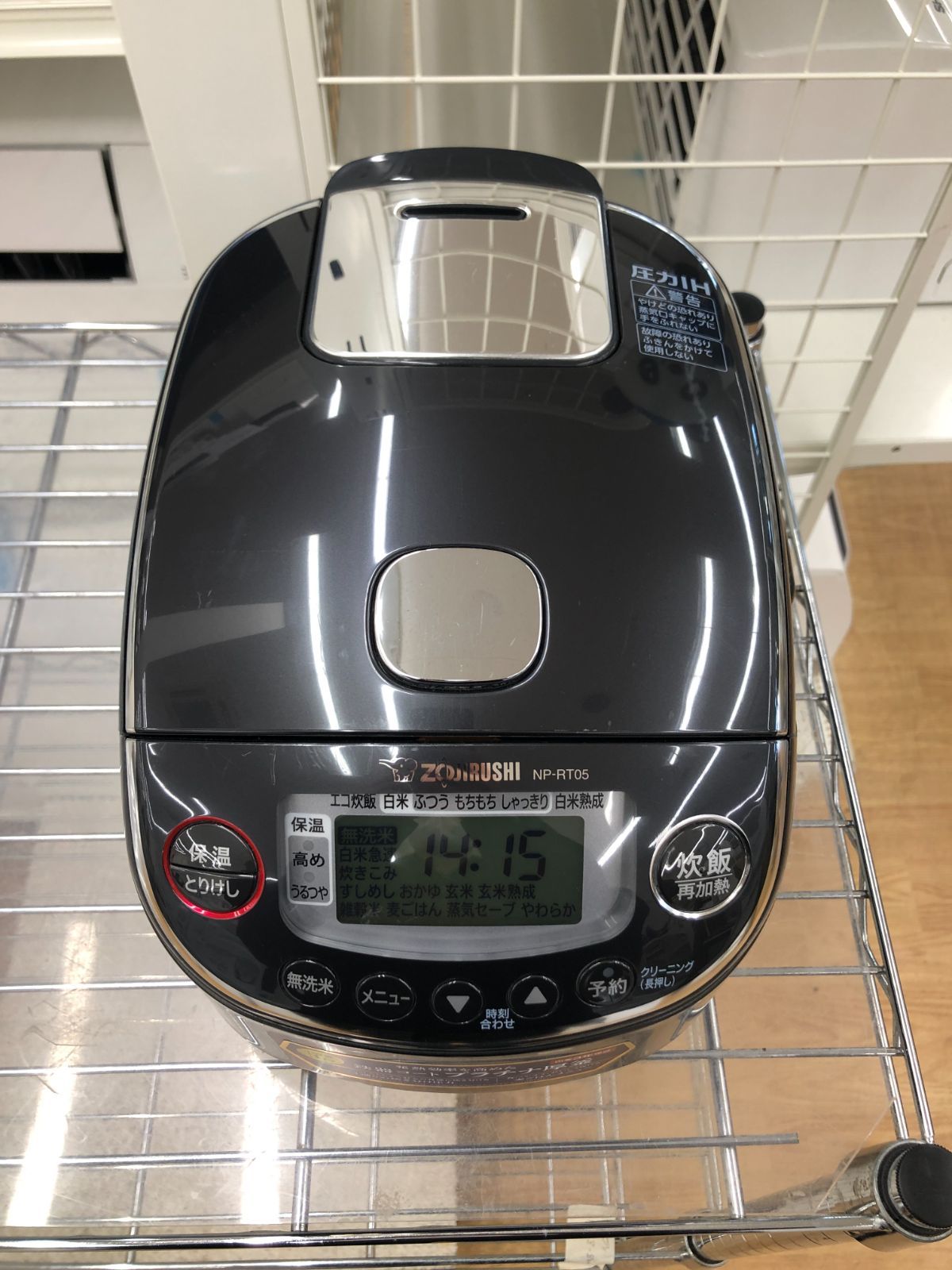 ★リユースのサカイ幸手店★SJ10328★象印　IH炊飯器 20年製　３合　クリーニング済み ☆リユースのサカイ幸手店☆ 象印 ZOJIRUSHI 圧力IH炊飯器 NP-RT05 22