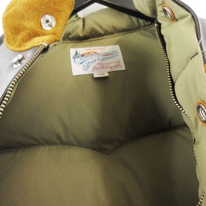 美品 The REAL McCOY'S リアルマッコイズ ラフアウト ダウン ベスト