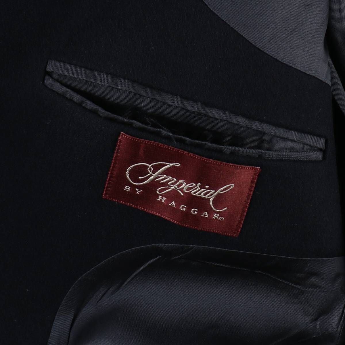 古着 ハガー HAGGAR IMPERIAL ウールテーラードジャケット メンズL相当