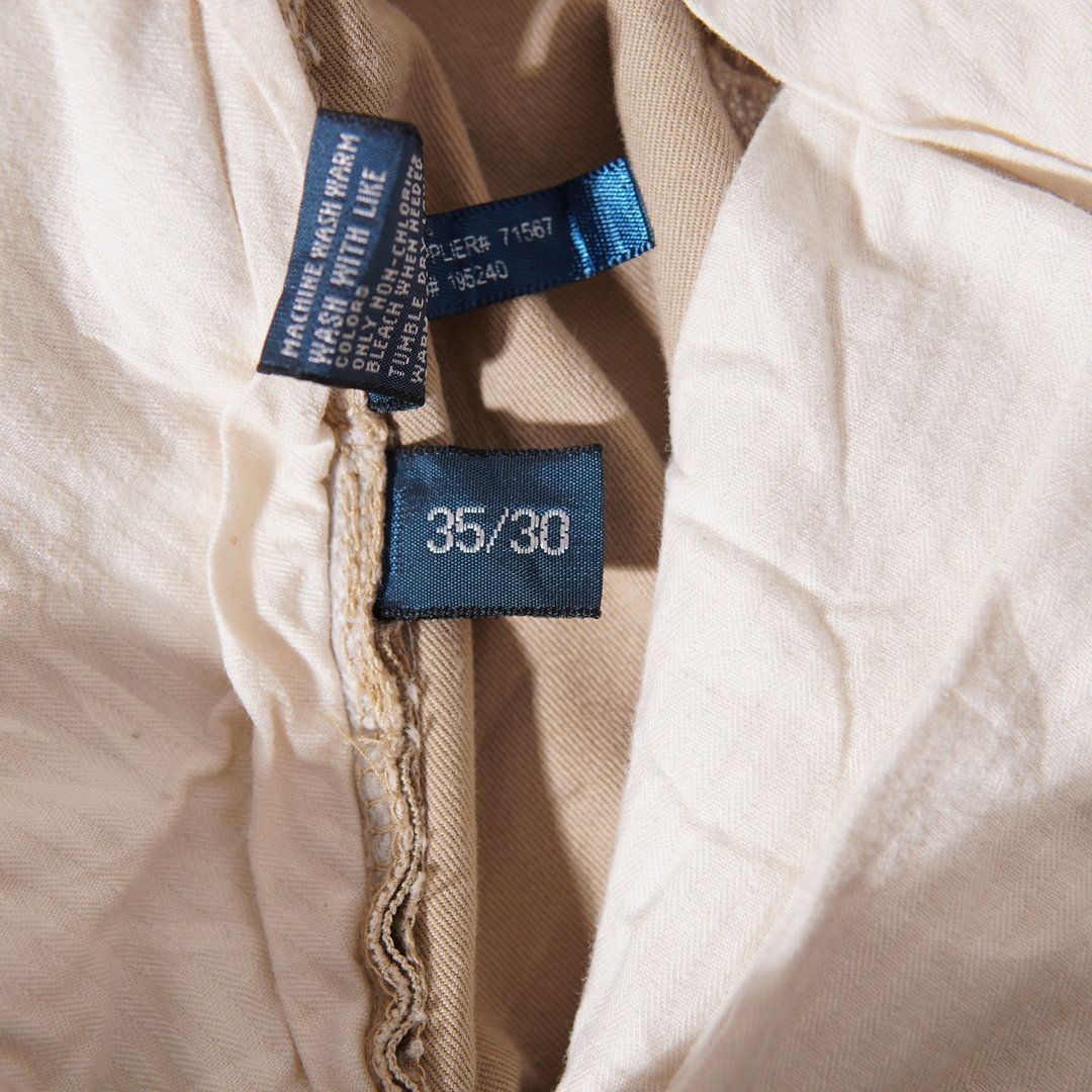 90s ポロラルフローレン POLO RALPH LAUREN ポロチノ チノパン W35 L30
