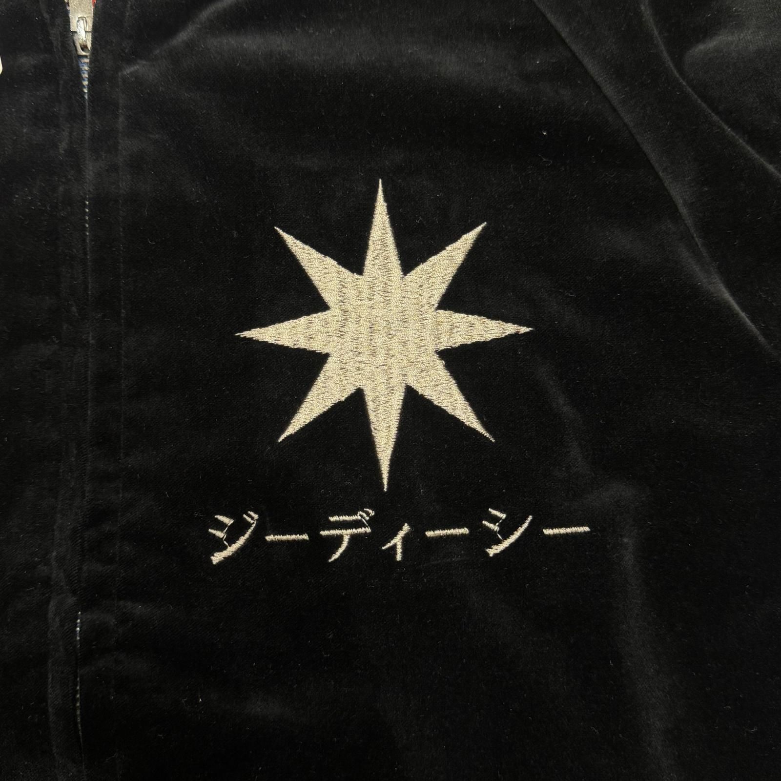 GDC TAILOR TOYO Velveteen × Acetate Souvenir Jacket リバーシブル 