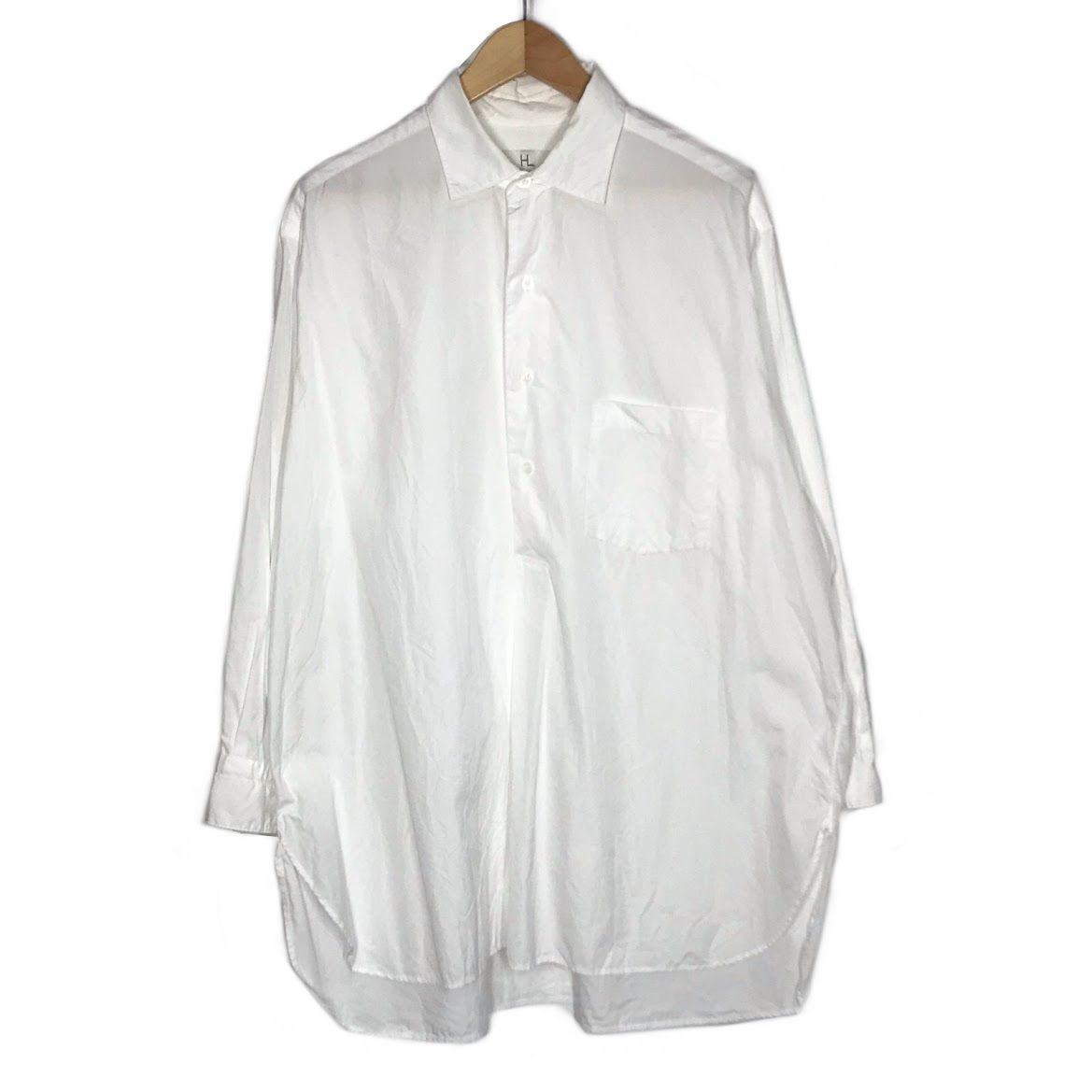 倉吉店】 中古 HERILL | ヘリル 長袖シャツ Suvin Pullover Shirts 