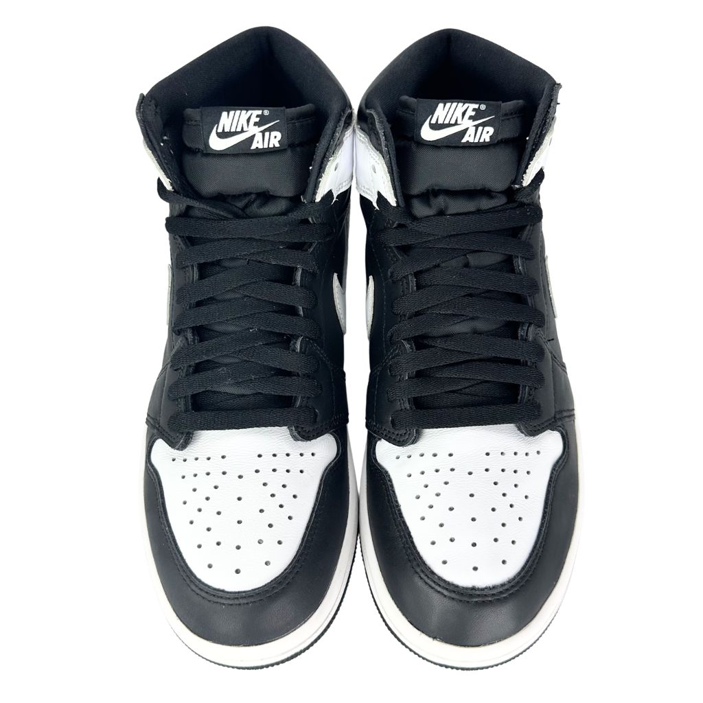 人気 定番 NIKE AIR JORDAN 1 RETRO HIGH OG BLACK WHITE ナイキ エア