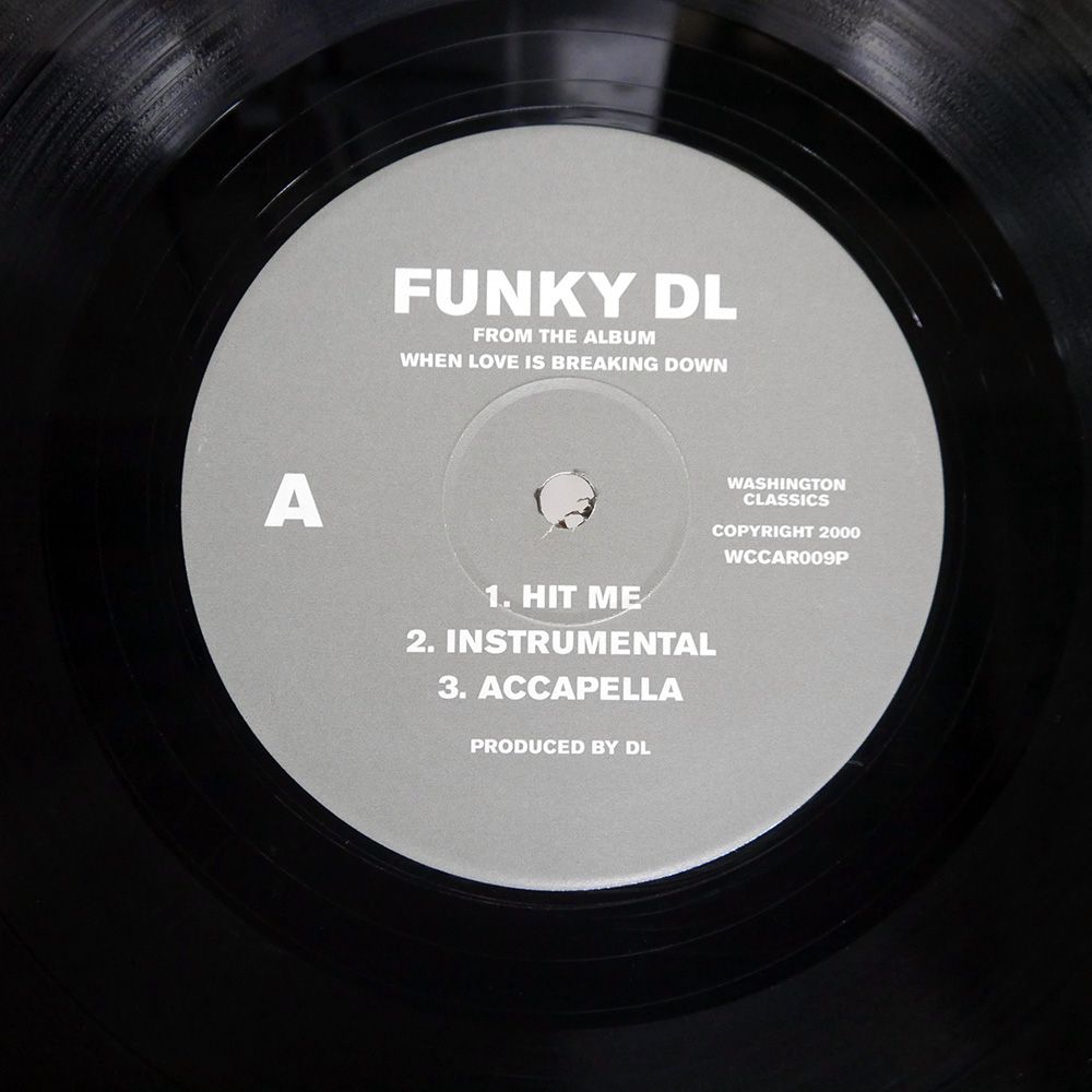英 UK盤 FUNKY DL/HIT ME/WASHINGTON CLASSICS WCCAR009P 12 - メルカリ
