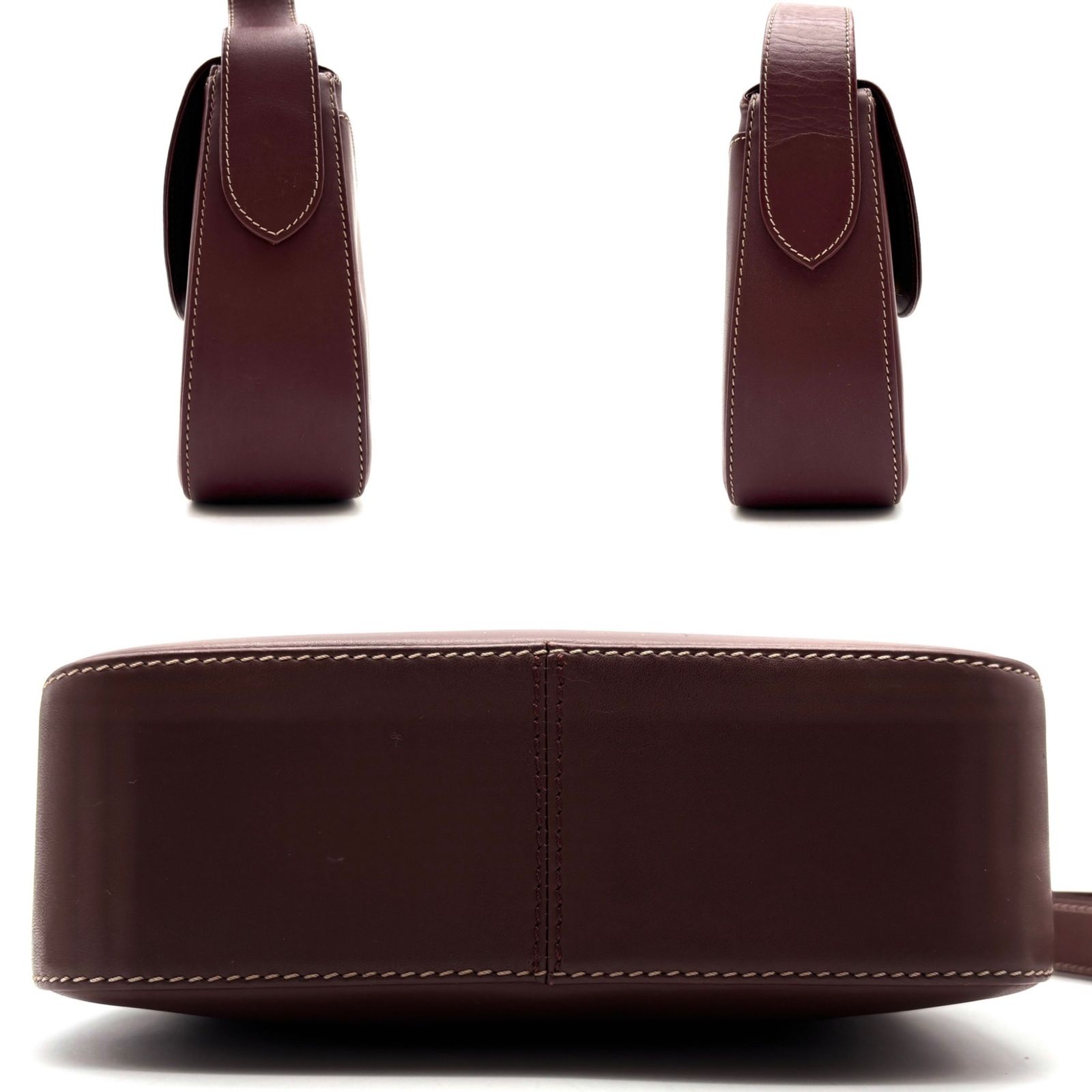 美品 Cartier カルティエ マストライン ショルダーバッグ ターンロック 