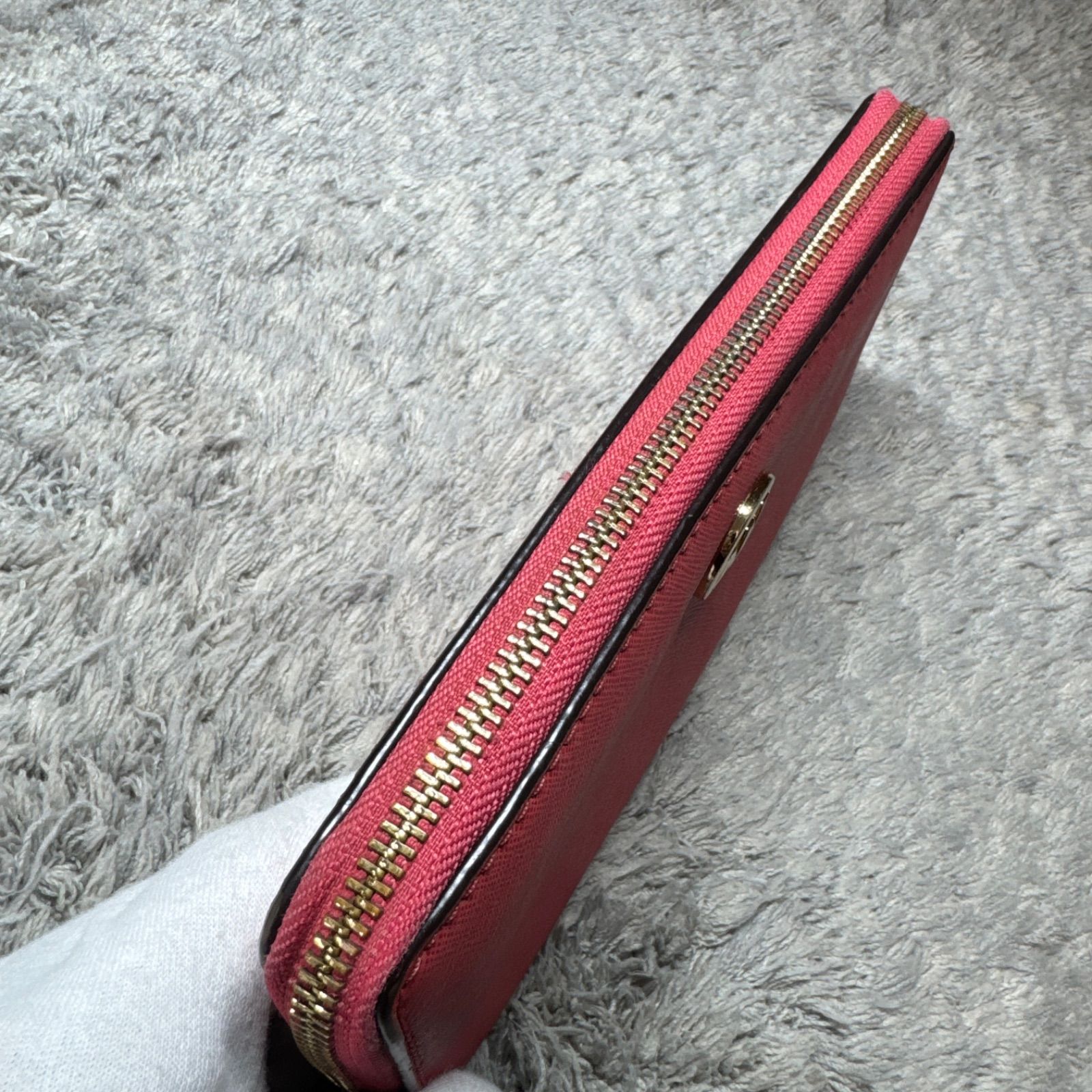 MICHAEL KORS マイケルコース 長財布 ラウンドファスナー レザー 