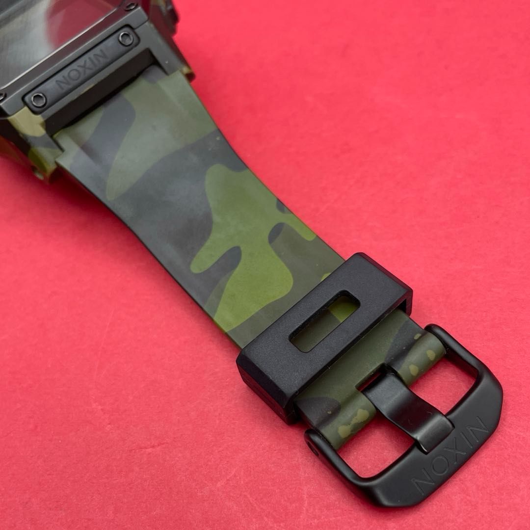 NIXON THE REGULUS 迷彩 グリーンカモフラ柄 ニクソン レグルス TROPIC