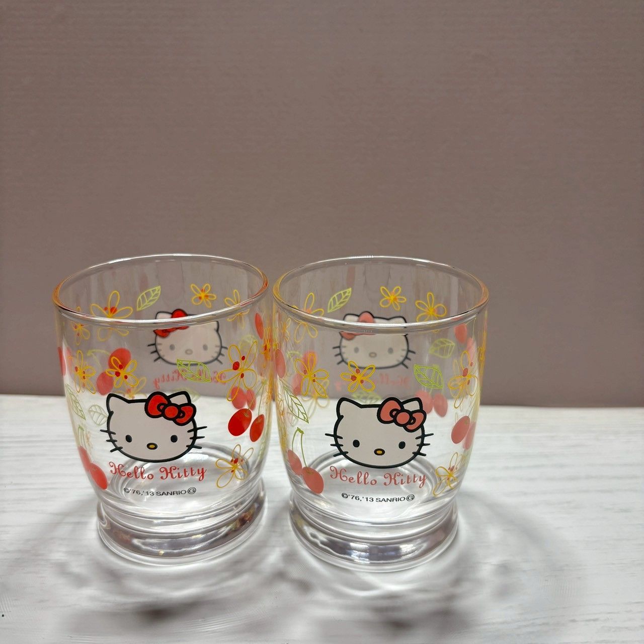 サンリオ Sanrio グラスセット ペアグラス 希少 非売品 ハローキティ