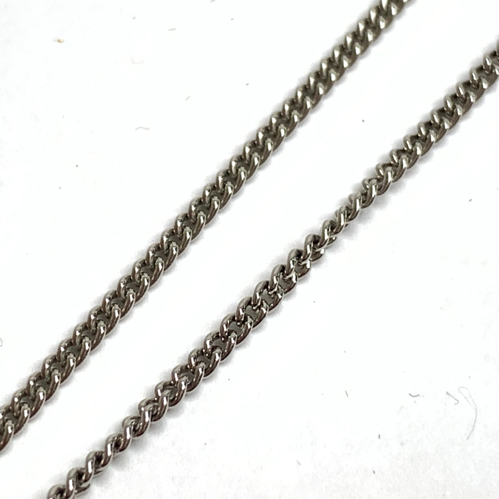 f001 A 2. 美品 CHANEL シャネル ネックレス ココマーク シルバー 両面 