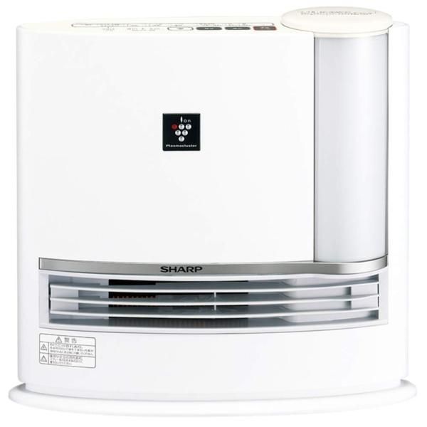 【中古】シャープ プラズマクラスター塔載 加湿セラミックファンヒーター ホワイト HX-J120-W 6 畳