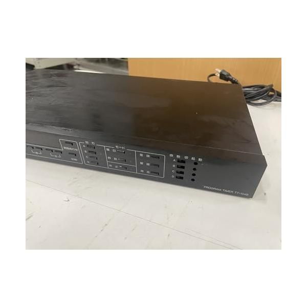 その他 TOA PROGRAM TIMER TT-104B TT-104B | Products | TOA United States, Inc.