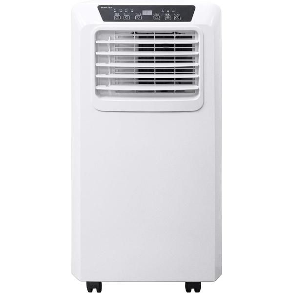 【中古】【工事不要】 [山善] スポットクーラー ポータブルクーラー ~9畳 (冷房/除湿/送風) 除湿量25L 風量調節2段階 切タイマー リモコン付き 排