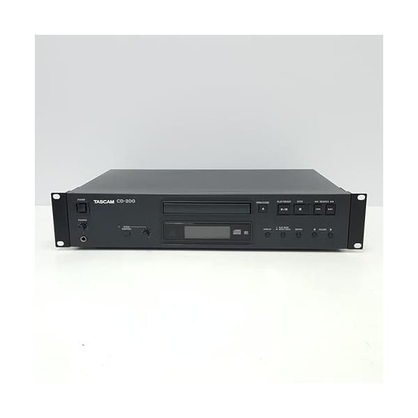 中古品 TASCAM 業務用CDプレーヤー 中古】TASCAM CDプレーヤー 業務用 CD-200 - メルカリ