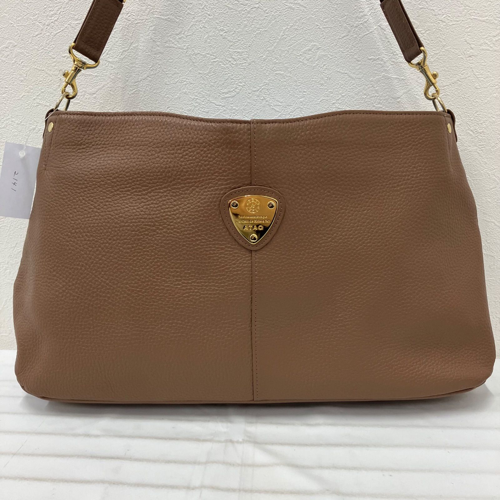 さ*く様 美品✨アタオ トートバッグ ドリー 2way 肩掛け 本革 A4