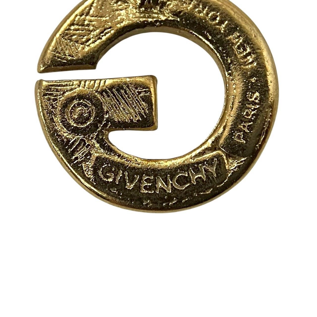 GIVENCHY】Gロゴ ネックレス ゴールド/金カラー ペンダント