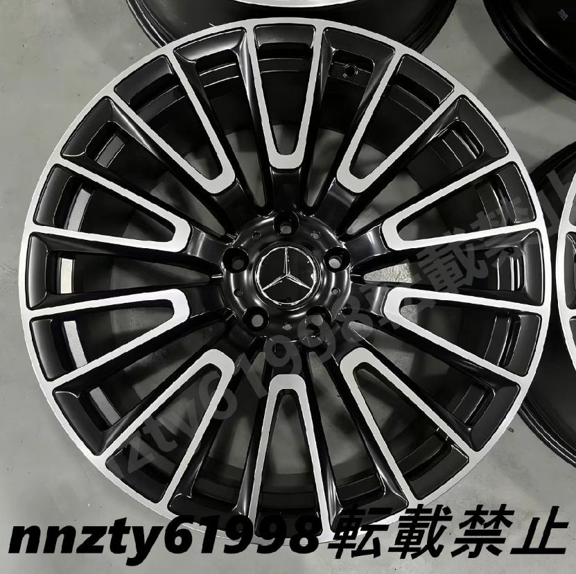 ベンツ AMG W465 純正 G63 G クラス10ダブルスポーク ブラックp ベンツ 純正交換品 W465 G63 AMG 22インチ 鍛造アルミホイール Gクラス