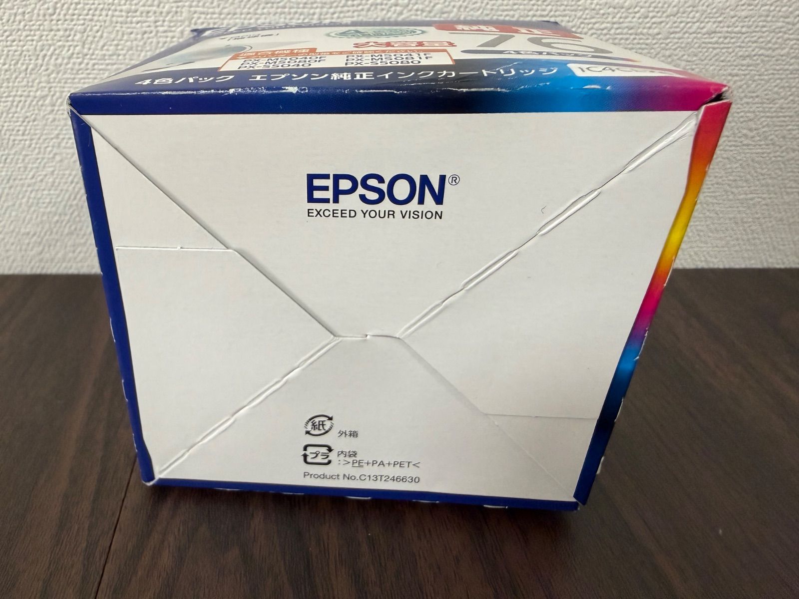 EPSON IC4CL76 4色パック インクカートリッジ　６箱 エプソン（EPSON） インクカートリッジ IC4CL76 4色パック 純正品 JAN