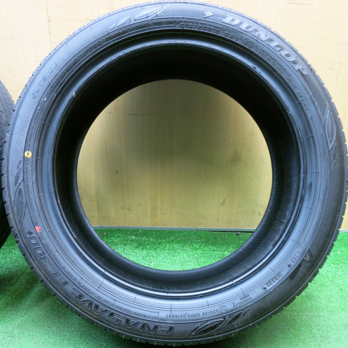新車外し！26年215/50R18 ダンロップ エナセーブ EC300+ タイヤ 18 