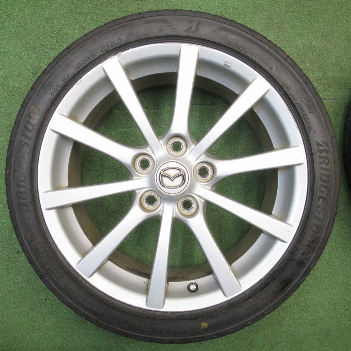 バリ溝！25年！9分☆マツダ NC ロードスター 純正 205/45R17 