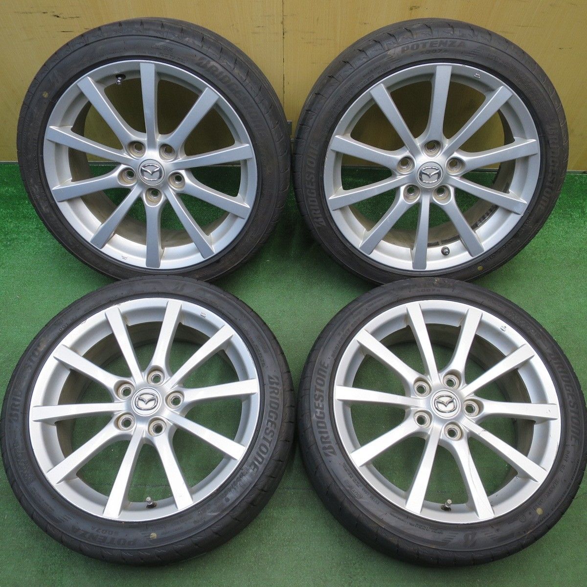 バリ溝！25年！9分☆マツダ NC ロードスター 純正 205/45R17 