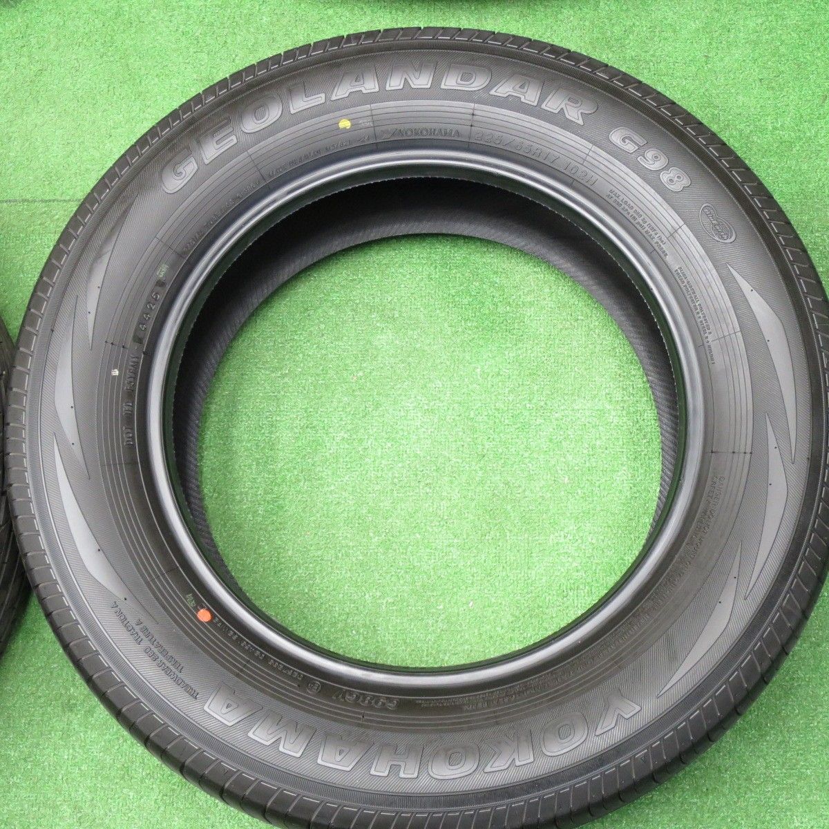 新車外し！25年☆225/65R17 ヨコハマ ジオランダー G98 タイヤ 17 