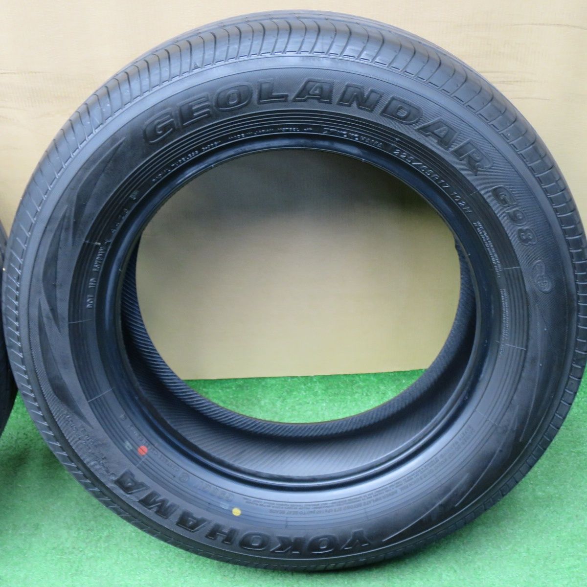 新車外し！25年☆225/65R17 ヨコハマ ジオランダー G98 タイヤ 17 