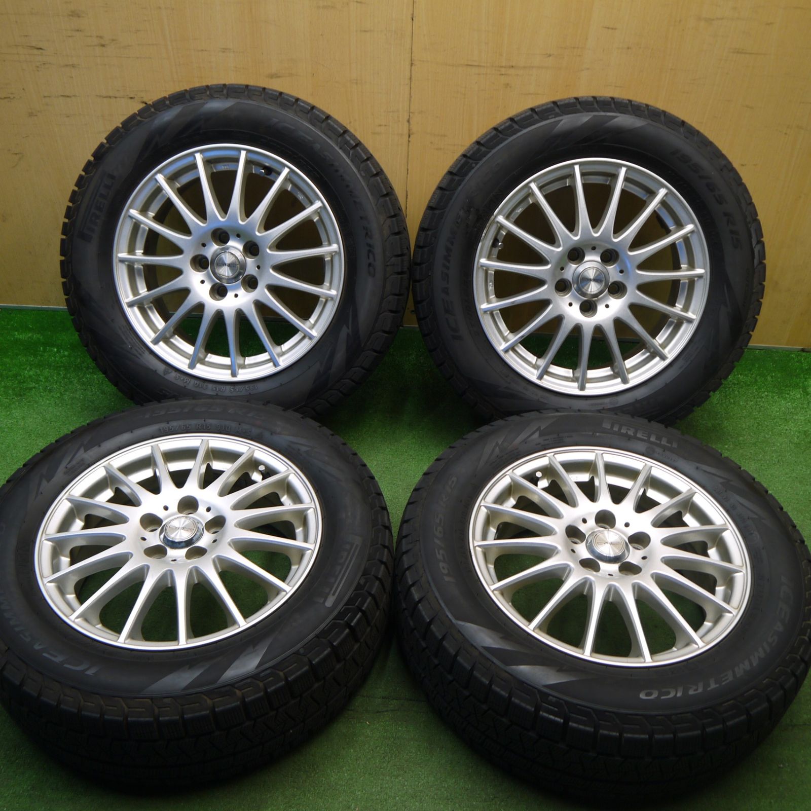 195/65 R15 プリウス　スタッドレス プリウス スタッドレス 195⁄65r15の通販 ジェームス ICE ヨコハマ ig50