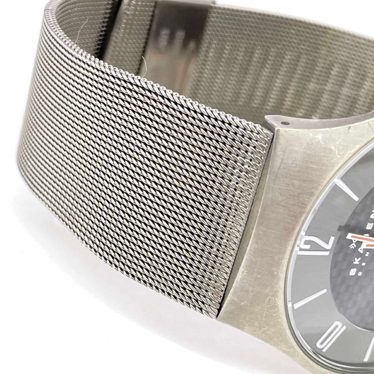 Skagen スカーゲン 腕時計 クォーツ SS/ 805XLTTM/スモセコ シルバー