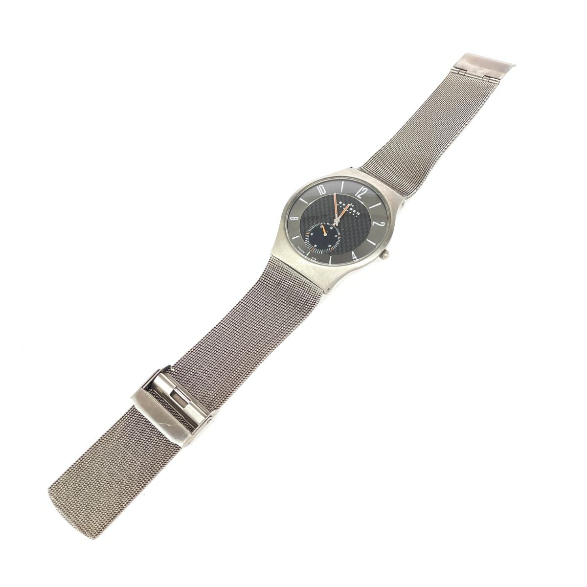 Skagen スカーゲン 腕時計 クォーツ SS/ 805XLTTM/スモセコ シルバー