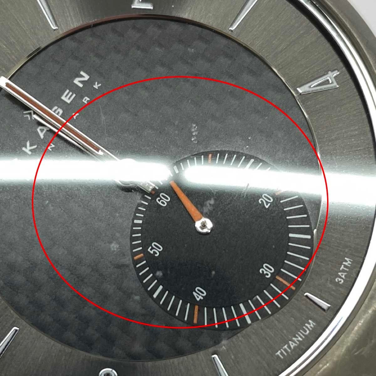 Skagen スカーゲン 腕時計 クォーツ SS/ 805XLTTM/スモセコ シルバー