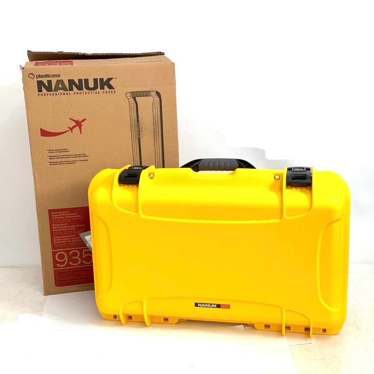 NANUK ナヌーク ハードキャリー 防水 防塵 耐衝撃 スポンジフォーム無し 935 イエロー ユニセックス / 240002232979