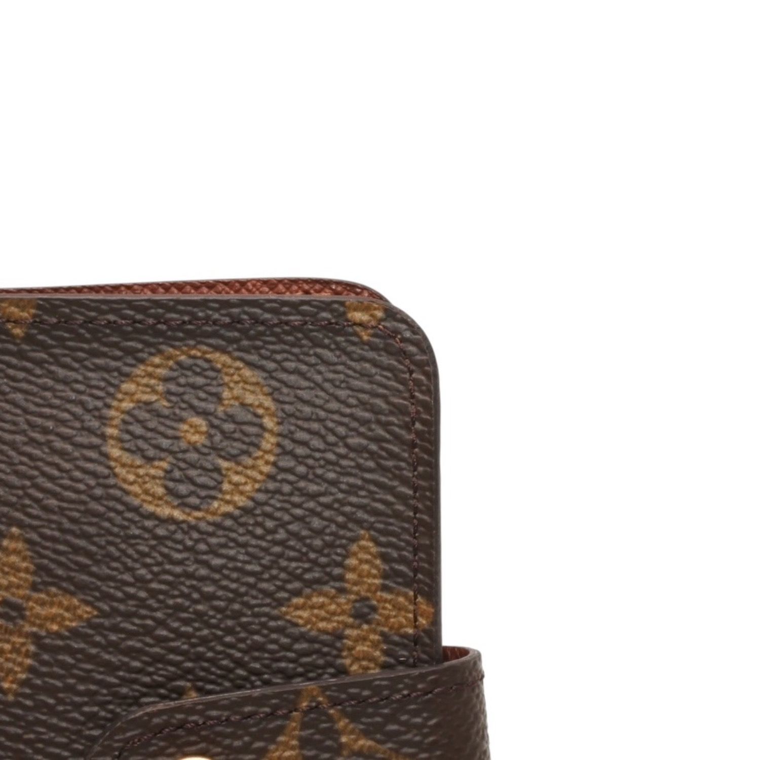 極美品 LOUIS VUITTON ルイヴィトン 二つ折り財布 コンパクト ジップ 