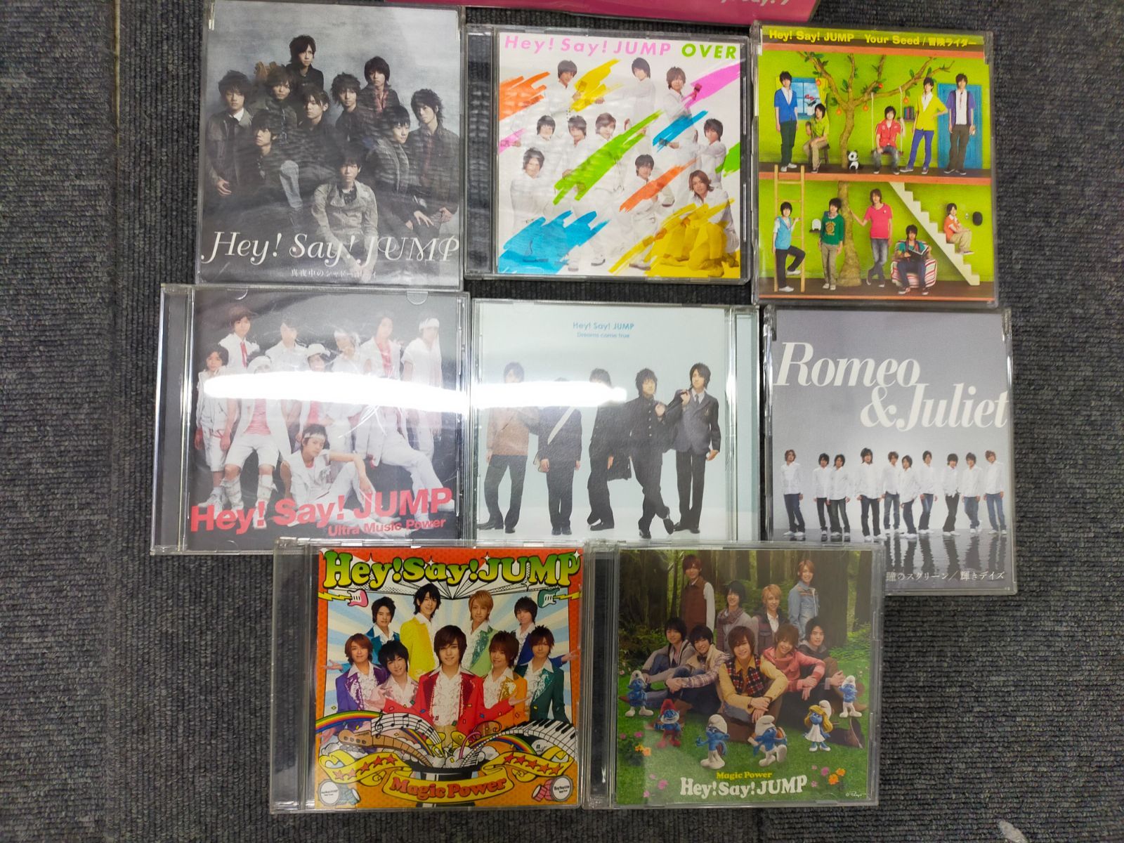 E18-20260421-02 Hey! Say! JUMP CD9枚＋写真集 セット Magic Power
