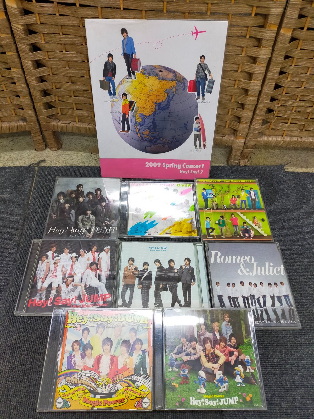 E18-20260421-02 Hey! Say! JUMP CD9枚＋写真集 セット Magic Power