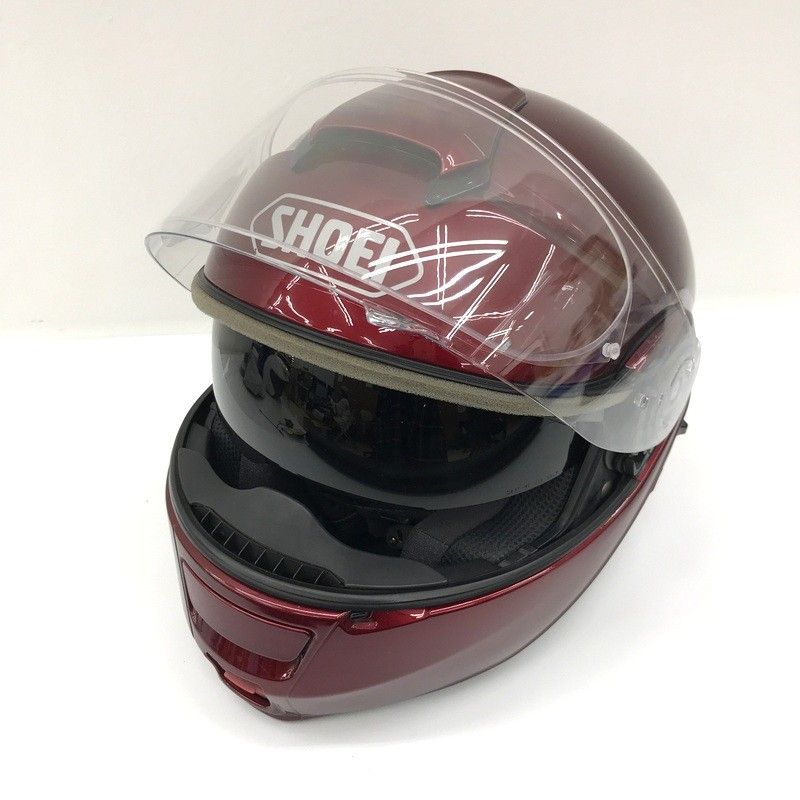 SHOEI ショウエイ NEOTEC システムヘルメット Mサイズ ワインレッド