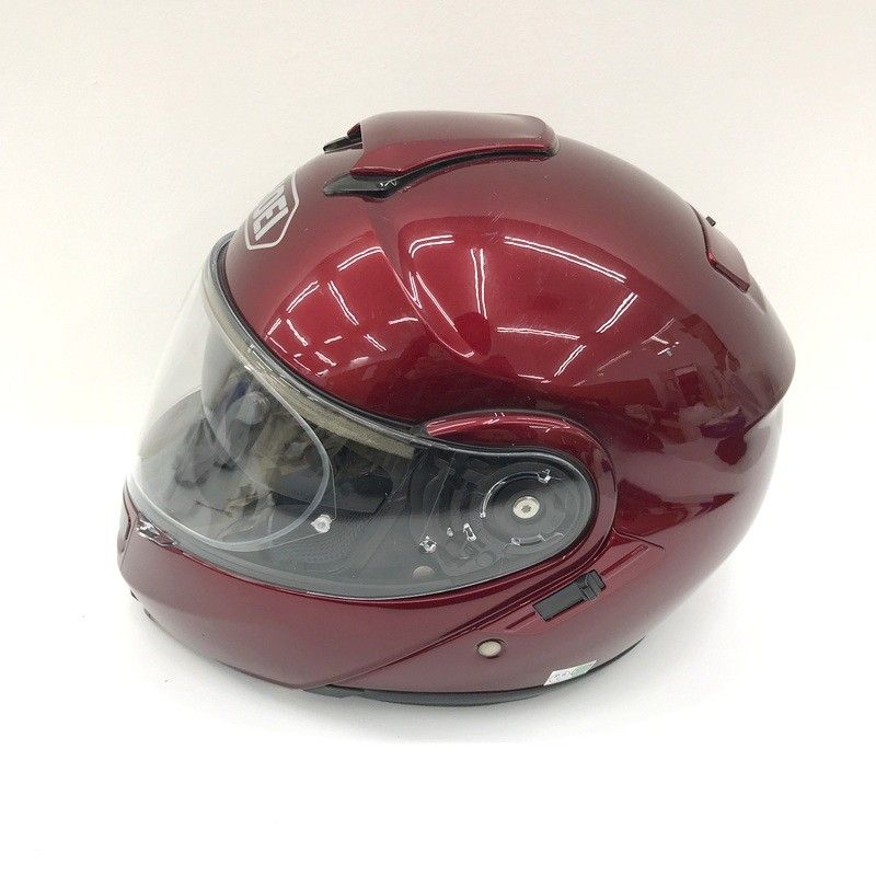 SHOEI ショウエイ NEOTEC システムヘルメット Mサイズ ワインレッド