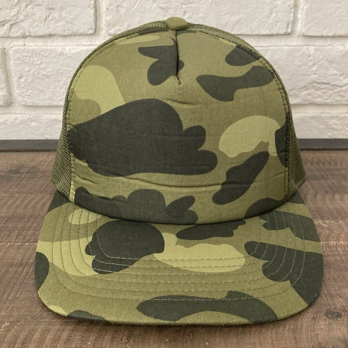美品☆A BATHING APE パイレーツストア限定 メッシュキャップ A BATHING APE パイレーツキャップ - メルカリ