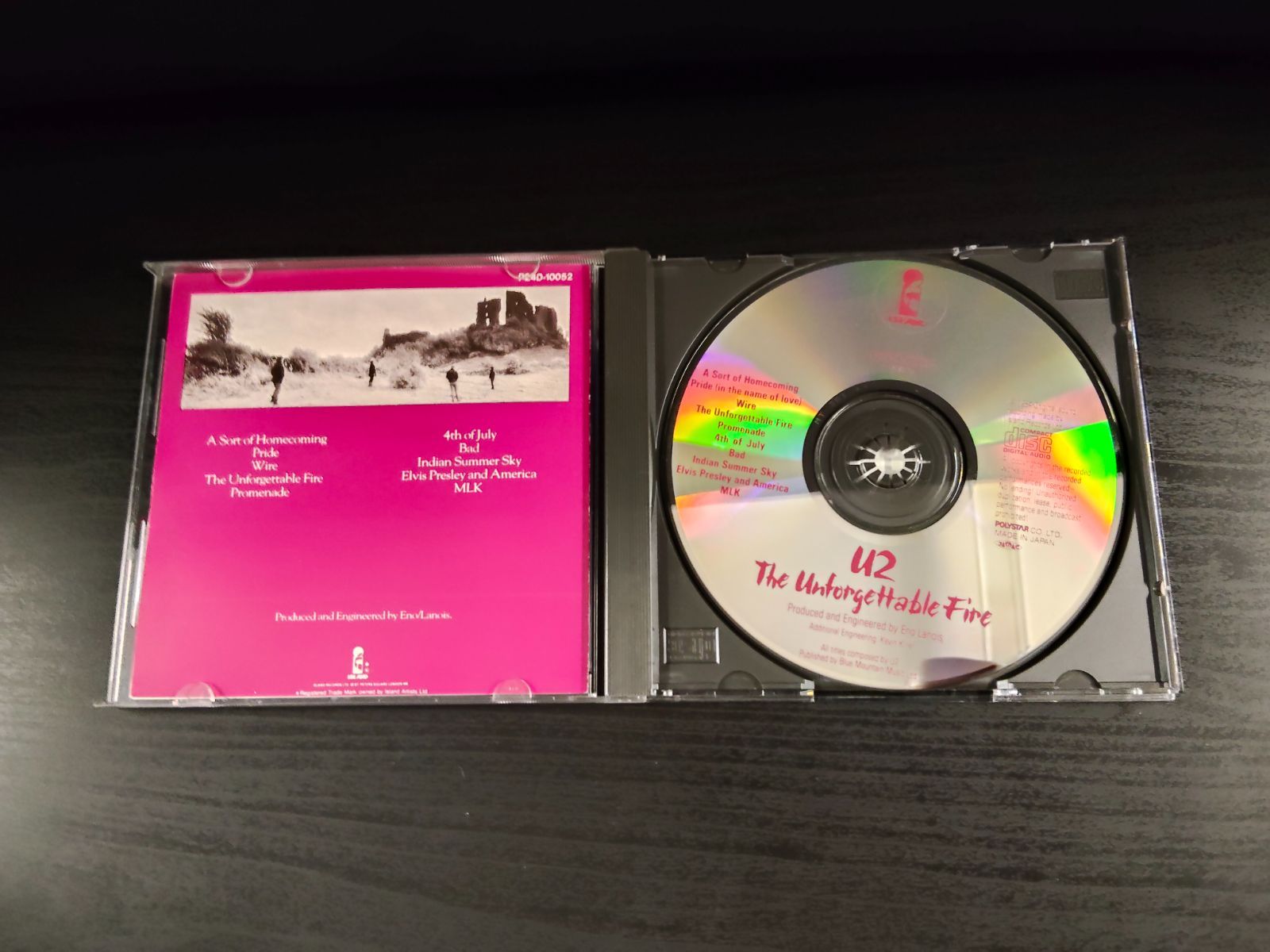CD0189 U2 ユーツー 焔 ほのお 日本盤 帯付 CD 洋楽 ロック アイランド