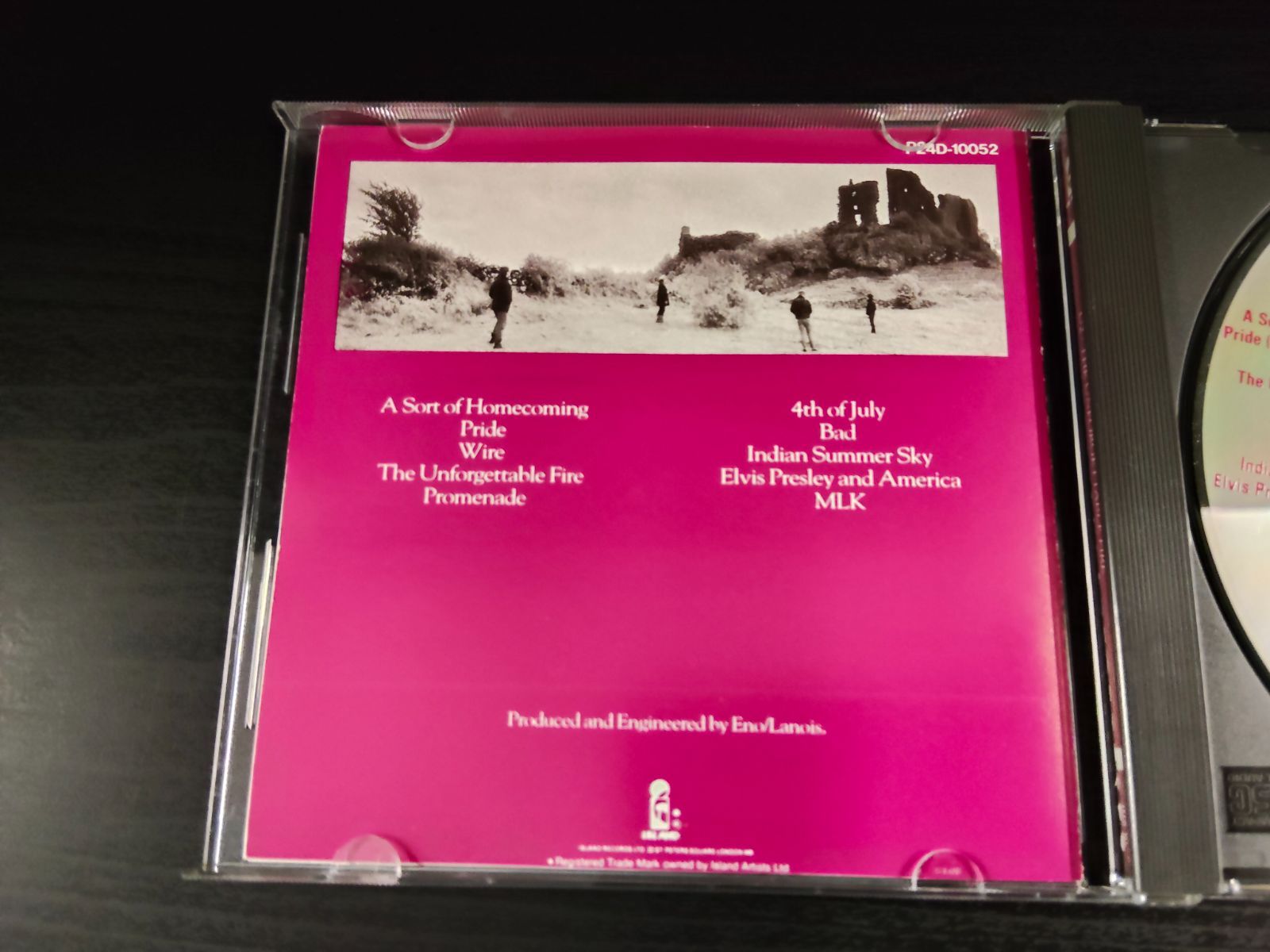 CD0189 U2 ユーツー 焔 ほのお 日本盤 帯付 CD 洋楽 ロック アイランド