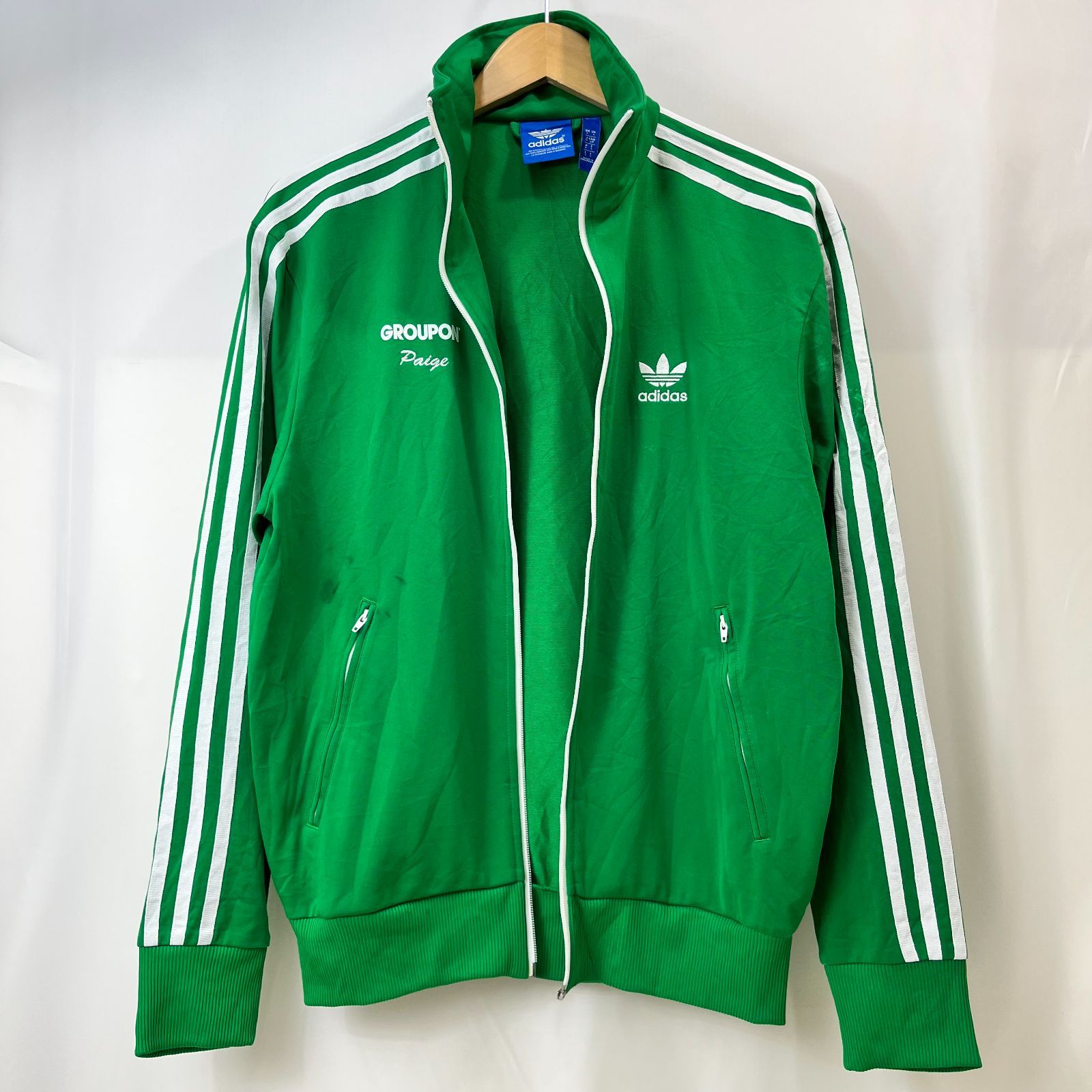 adidas アディダス トラックジャケット ジャージ Size:M メンズ 古着 