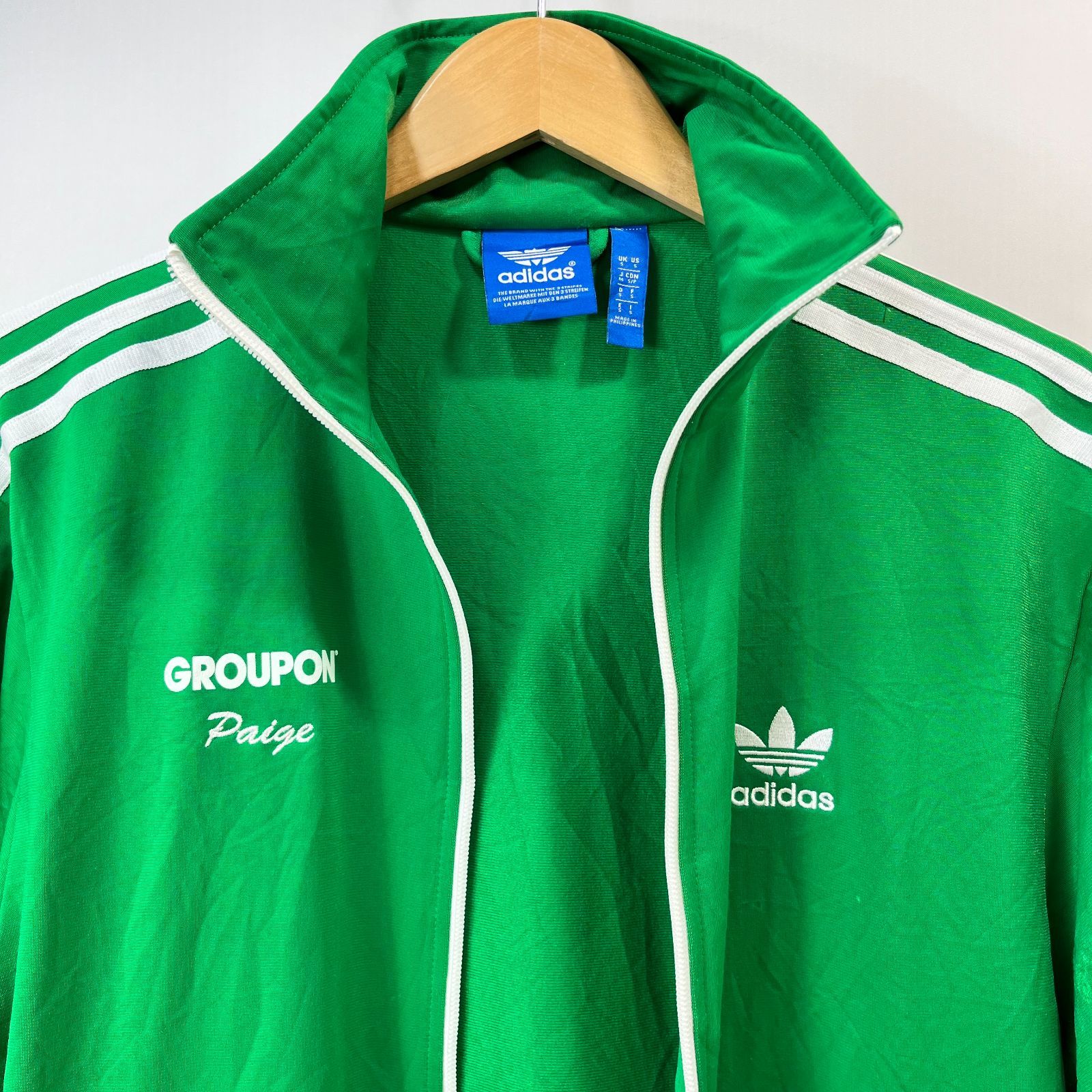 adidas アディダス トラックジャケット ジャージ Size:M メンズ 古着 