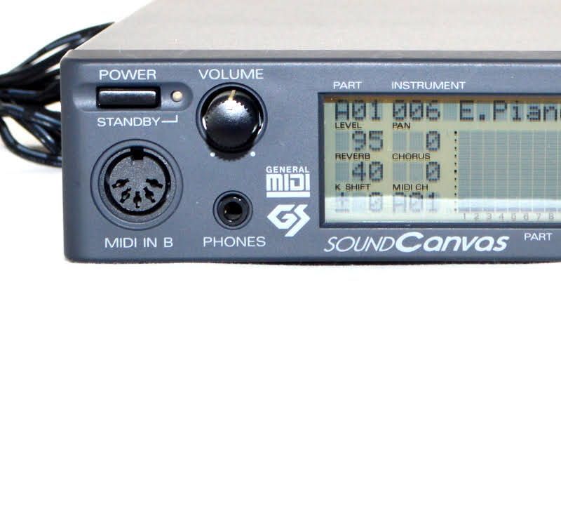 希少動作品 Roland MIDI音源モジュール SC-88VL SoundCanvas